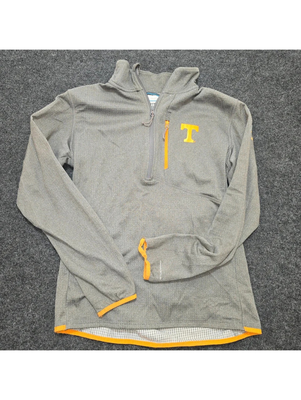 Columbia Tennessee Volunteers Park View Grid Fleece Half-Zip Pullover - Men's M